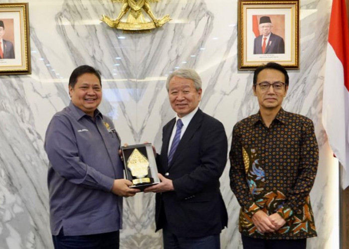 Di Depan Presiden JICA, Airlangga Sebut Pemerintah Indonesia Dukung Keberlanjutan Proyek MRT