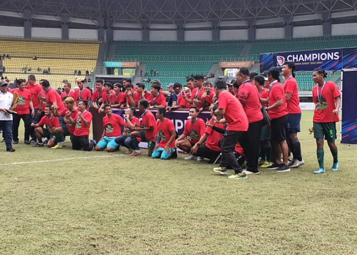 Selamat, Persipasi Bekasi Juara Liga 3 Jawa Barat 2022