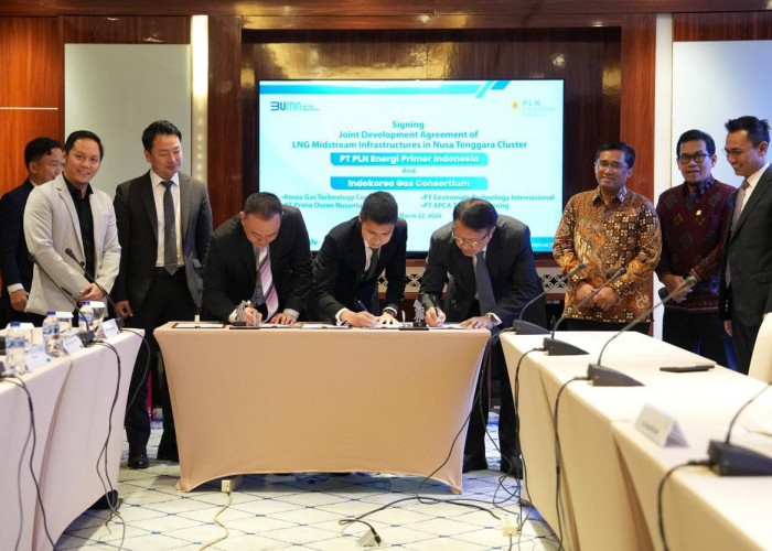 PLN EPI Gandeng Konsorsium Indokorea Gas Kembangkan Infrastruktur Midstream LNG di Nusa Tenggara