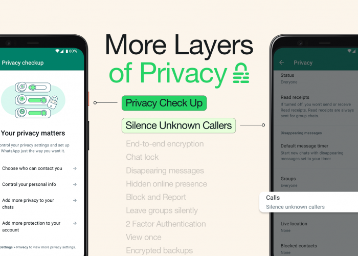 WhatsApp Luncurkan Fitur Baru: Bisukan Panggilan dari Nomor Tak Dikenal, Begini Pengaturannya