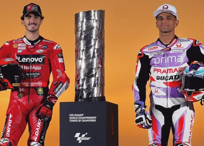 Link Live Streaming MotoGP Valencia 2023, Persaingan Bagnaia dan Martin Rebut Gelar Juara Dunia