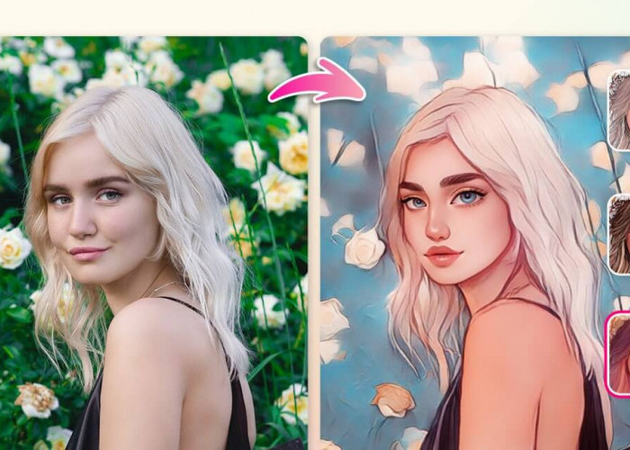 Cara Mengubah Wajah dengan AI Kartun, Bikin Foto Profile Instagram Jadi Unik
