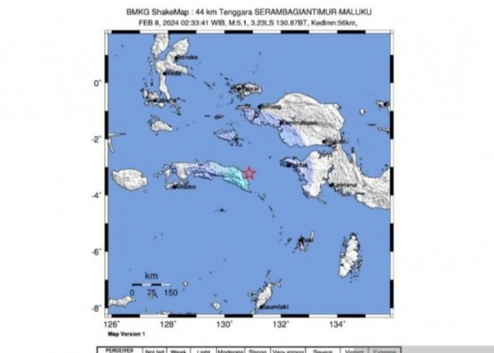 Gempa Magnitudo 5,1 Guncang SBT Maluku, BMKG: Adanya Aktivitas Deformasi Batuan di Laut Banda