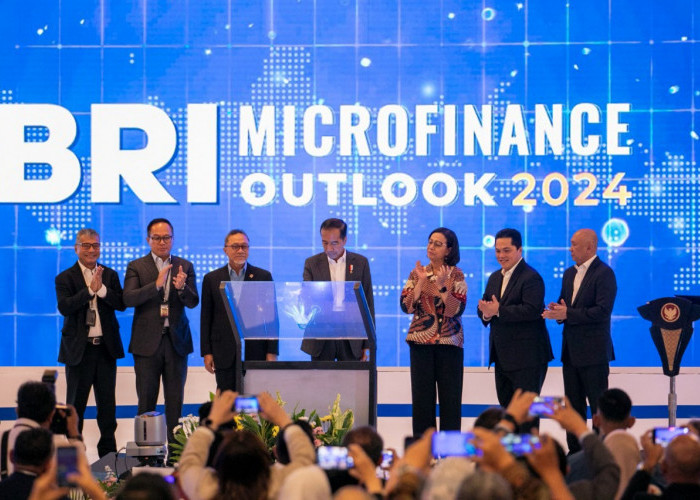 Buka BRI Microfinance Outlook 2024, Presiden Jokowi Apresiasi Komitmen BRI Dorong Pertumbuhan Ekonomi melalui Inklusi Keuangan