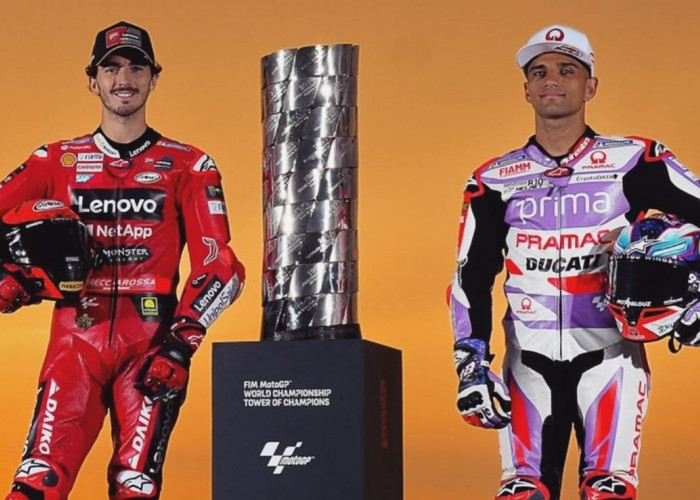 Demi Gelar Juara Dunia MotoGP 2023, Bagnaia dan Martin Bakal Berikan yang Terbaik
