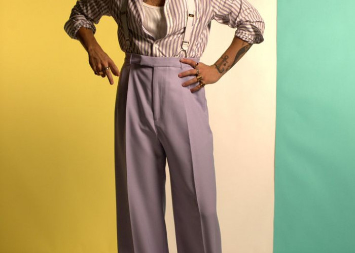 3 Trend Celana Cowok 2024, Ada yang dikenakan Harry Styles, Loh!