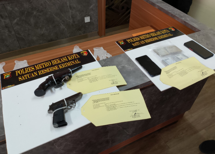 Usai Ditangkap, Perampok Minimarket di Bekasi Sempat Mencoba Merebut Senjata Polisi