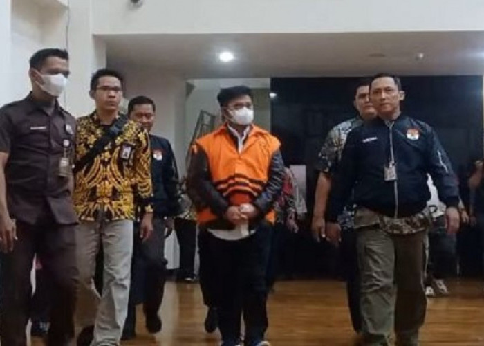Mantan Mentan Syahrul Yasin Limpo Dijebloskan ke Sel Tahanan oleh Penyidik KPK  