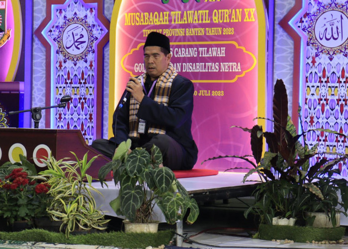 16 Disabilitas Tuna Netra Ikut Cabang Lomba Tilawah di MTQ XX Banten