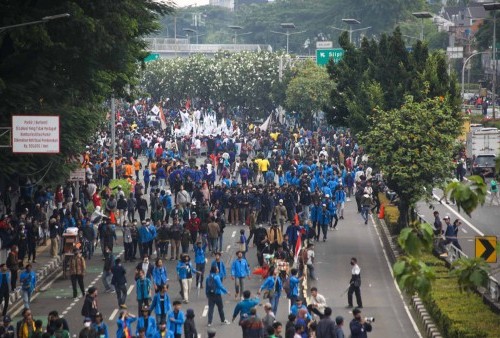 Daftar 18 Tuntutan Buruh Pada Aksi May Day Fiesta di DPR dan GBK 