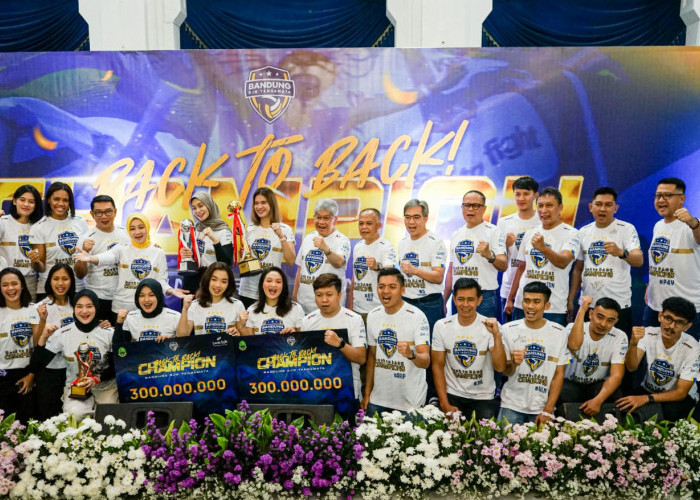 Juara Proliga 2023, Tim Bandung bjb Tandamata Terima Apresiasi 