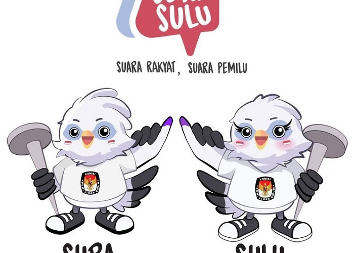 Maskot Pemilu 2024 Sura dan Sulu Resmi dari KPU, Klik Link Download di Sini Mudah dan Gratis!
