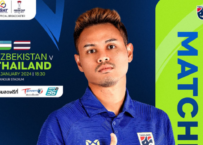 Link Live Streaming Piala Asia 2023: Uzbekistan vs Thailand