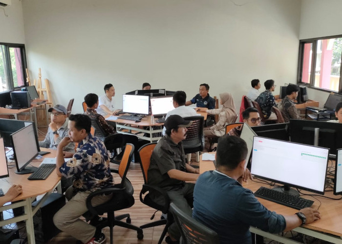 KPU Kabupaten Tangerang Gelar Tes CAT, 586 Orang Bersaing Jadi PPK
