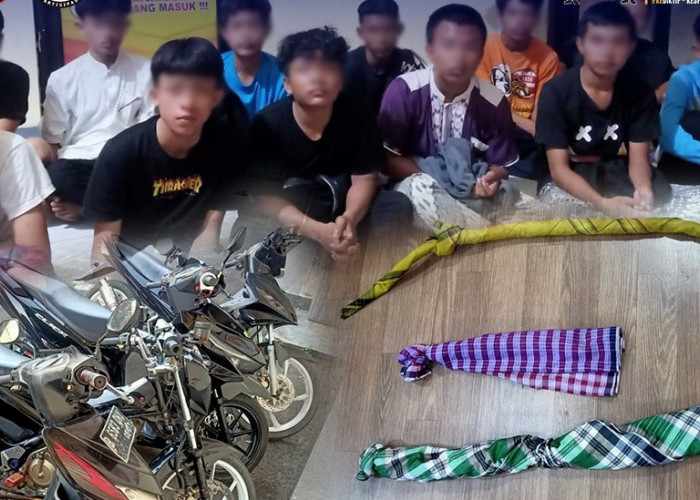 Diduga Hendak Perang Sarung, Belasan Remaja di Cisoka Tangerang Diamankan Polisi
