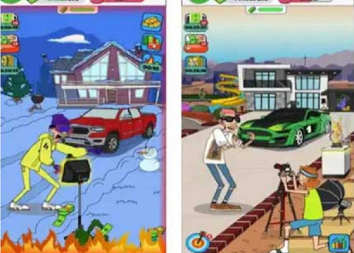 Link Download Tersedia DISINI! Fitur Game Lamar Idle Vlogger Mod Apk terbaru 2023 Bikin Permainan Makin Seru
