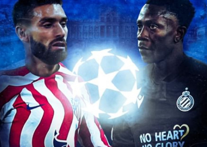 Link Live Streaming Liga Champions 2022/2023: Atletico Madrid vs Club Brugge