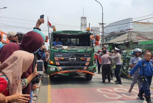 Supir Truk Kontainer Resmi Ditetapkan Tersangka dalam Kecelakaan Maut di Kota Bekasi