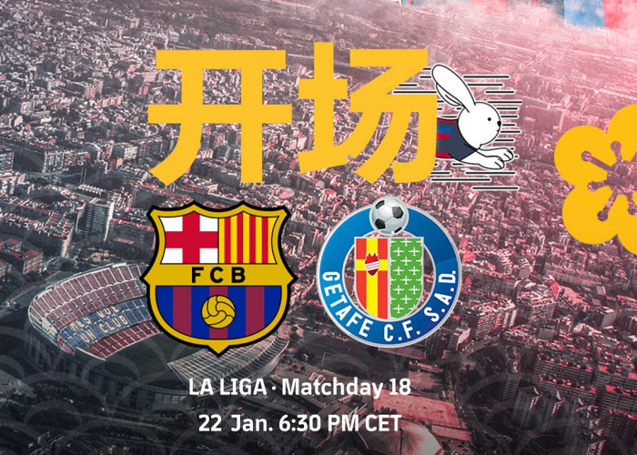 Link Live Streaming LaLiga Spanyol 2022/2023: Barcelona vs Getafe