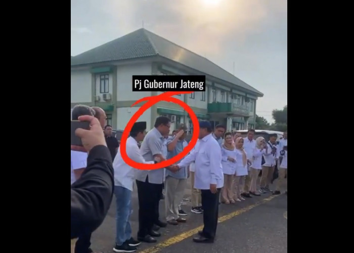 Video Bareng Timses Prabowo-Gibran Viral, Pj Gubenur Jateng Bakal Dipanggil Bawaslu