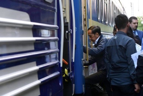 Ternyata Jokowi Naik Kereta Luar Biasa yang Disiapkan Khusus Presiden Ukraina