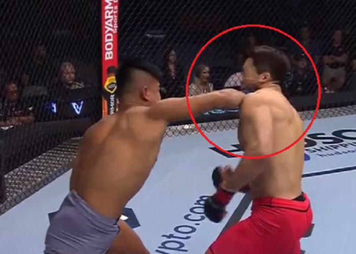 2 Komentator UFC Tercengang Lihat Pukulan Jeka Saragih Bikin Pingsan Petarung Korea Selatan