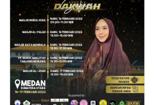 Ssst! Ustadzah Oki Setiana Dewi Ceramah di Medan, Warganet: Ibu-ibu yang Pernah Gampar Suami Silakan Curhat