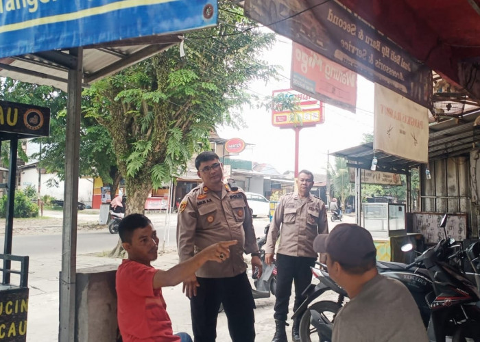 Polresta Tangerang Terus Pantau Kamtibmas Saat Ramadan, Kapolsek Tigaraksa Sampai Lakukan Patroli Jalan Kaki