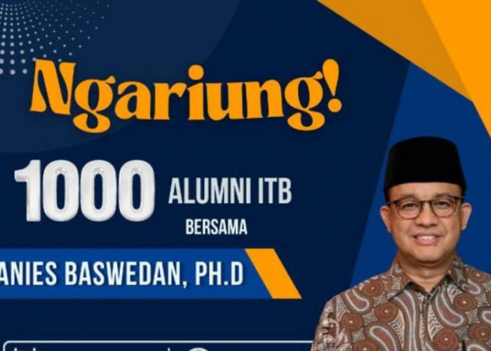 1000 Alumni ITB Sampaikan Gagasan ke Anies Baswedan Minggu 1 Oktober 2023 di BMC Bandung 