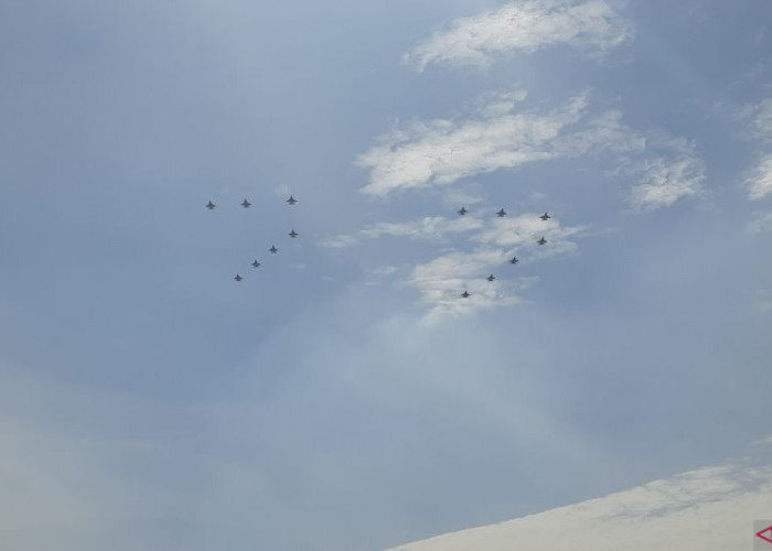 Meriahkan HUT TNI AU ke-77, Total 89 Pesawat dan 3.693 Prajurit Dikerahkan