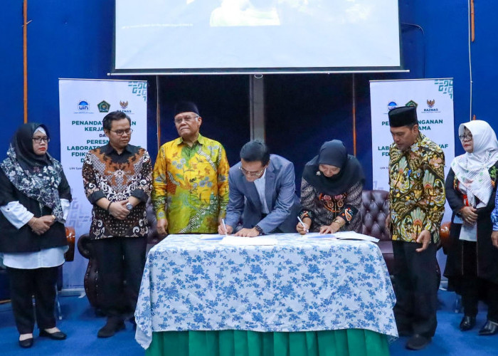 Perkuat Literasi Zakat, BAZNAS RI Jalin Kerja Sama Bidang Komunikasi Publik dengan FDIKOM UIN Jakarta
