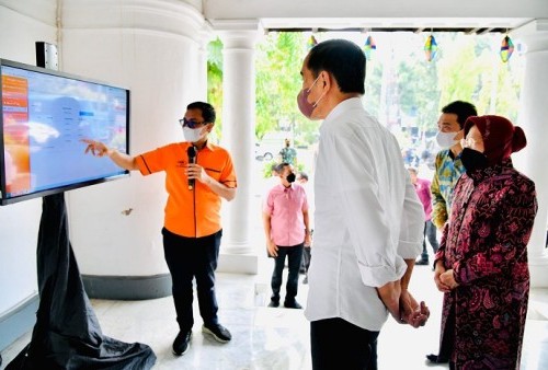 Sudah Mencapai 98 Persen, Jokowi Puas dengan Penyaluran Bansos