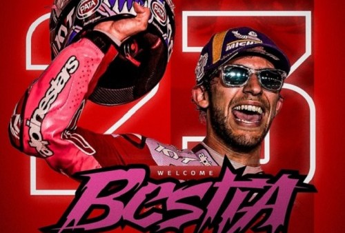 Musim MotoGP 2023, Francesco Bagnaia Satu Tim dengan Enea Bastianini