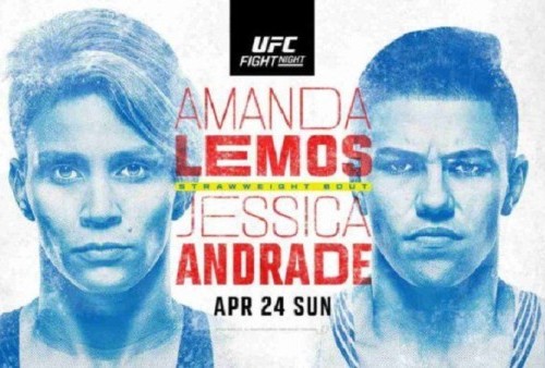 Link Live Streaming UFC Vegas 52: Lemos vs Andrade Hingga Petarung yang Pernah Dikalahkan Charles Oliveira