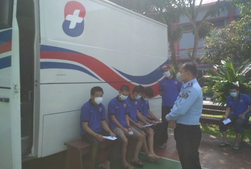 Antisipasi Penularan TBC, Seribu Napi Rutan Kelas I Tangerang Jalani Skrining