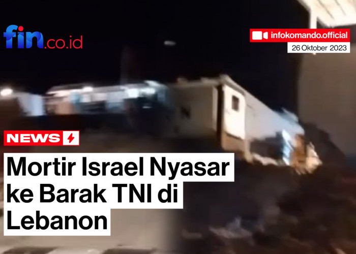 Markas Soedirman Camp di Lebanon Dimortir Israel, Kapuspen TNI: Bukan Mortir Tapi Flare