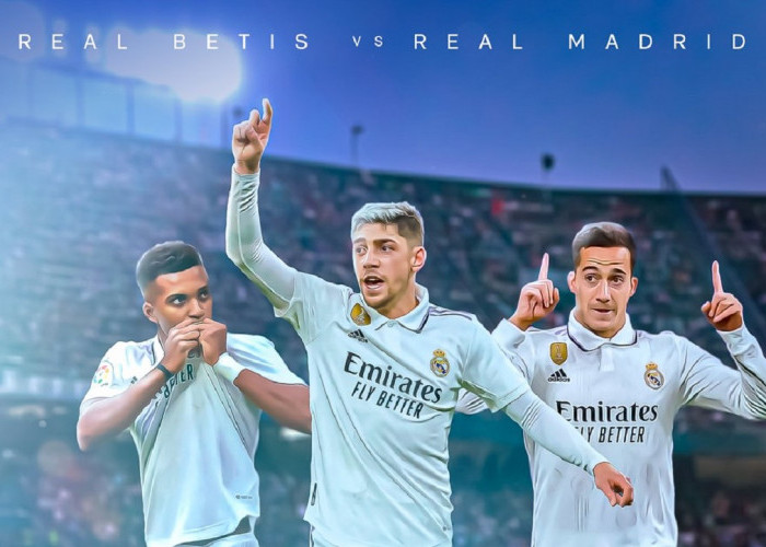Link Live Streaming Liga Spanyol 2022/2023: Real Betis vs Real Madrid
