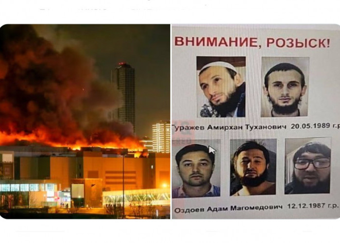 Ini Wajah Pelaku Penembakan Massal Moskow, ISIS Klaim Dalangi Serangan Teror yang Tewaskan 60 Orang Lebih