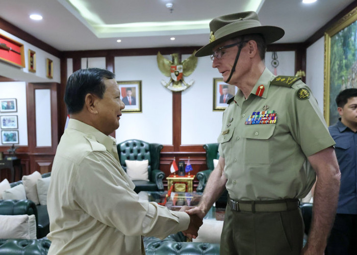 Prabowo Dikunjungi Panglima Angkatan Bersenjata Australia: Hubungan Kedua Negara Baik