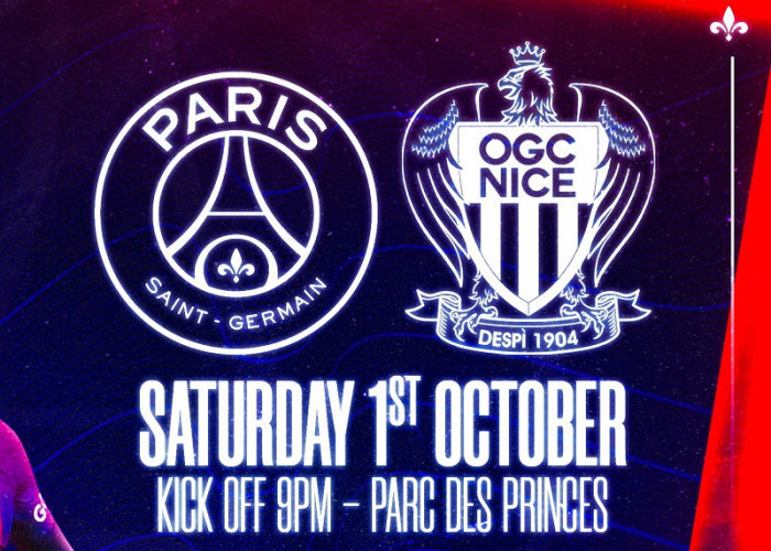 Link Live Streaming Ligue 1 Prancis 2022/2023: PSG vs OGC Nice