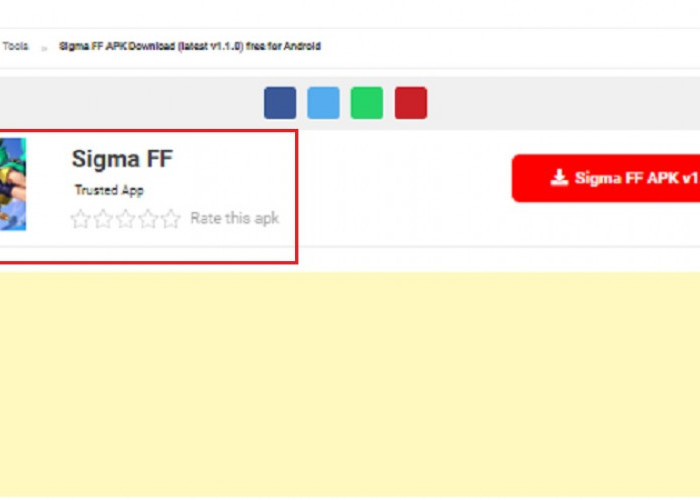 Versi Paling Baru! Link Download Game Sigma FF v1.1.0 APK 280.08 MB, Segera Unduh