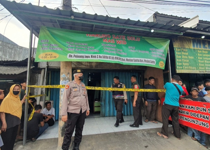 Pedagang Sate Solo di Kota Bekasi Ditemukan Tewas Dalam Warung Miliknya Dengan Kondisi Terluka 