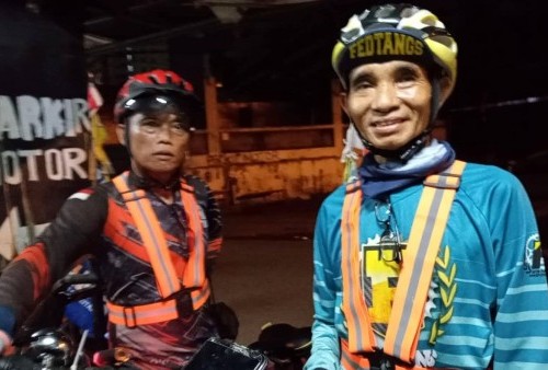 Ingin Menikmati Setiap Gowesan, Warga Tangerang Ini Pilih Mudik Naik Sepeda ke Jawa Timur