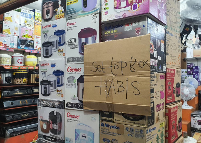 Set Top Box di Kota Bekasi Mulai Langka, Toko Elektronik Sudah Kehabisan Stok 