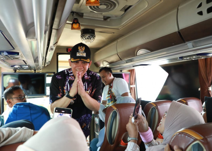 26 Armada Bus Antar 1.508 Peserta Mudik Gratis Kabupaten Tangerang ke Kampung Halaman 