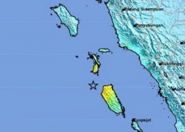 Gempa Mentawai 6.9 Magnitudo, BPBD Sumbar: Tak Ada Korban Jiwa dan Kerusakan 