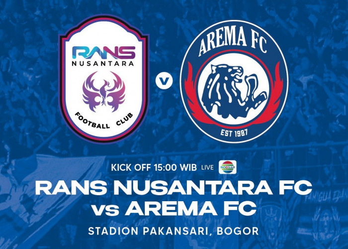 Link Live Streaming BRI Liga 1 2022/2023: RANS Nusantara FC vs Arema FC