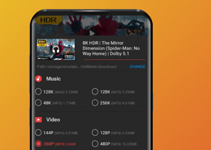 Link VidMate Apk Versi Terbaru 2023, Aplikasi Download Lagu dan Video Langsung Terpasang di Android