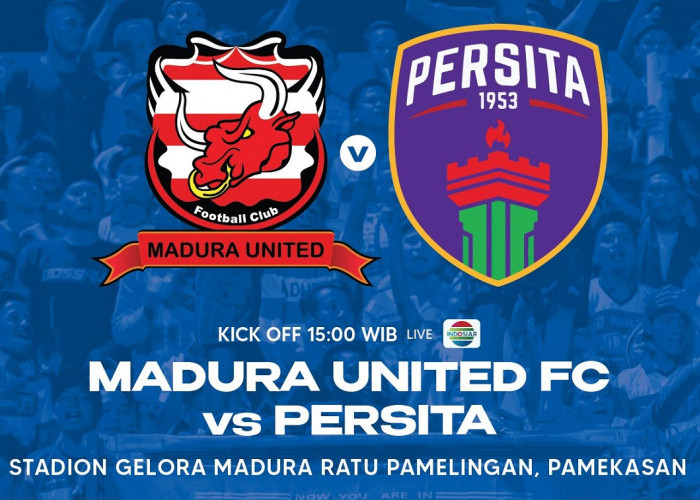 Link Live Streaming BRI Liga 1 2022/2023: Madura United vs Persita Tangerang