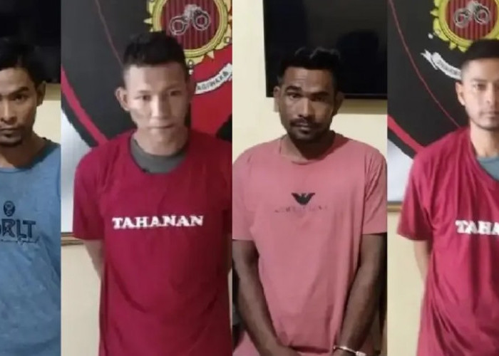 Polda Lampung Kebobolan, 4 Tahanan Narkoba Berhasil Kabur, Ini Tampangnya